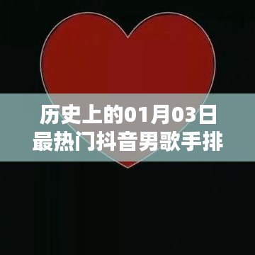 熱門抖音男歌手排名揭曉，一月三日歷史回顧