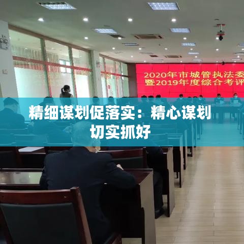 精細(xì)謀劃促落實(shí)：精心謀劃 切實(shí)抓好 