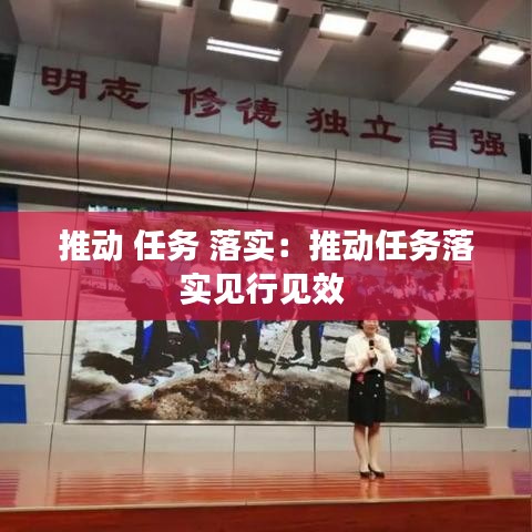 推動(dòng) 任務(wù) 落實(shí)：推動(dòng)任務(wù)落實(shí)見(jiàn)行見(jiàn)效 