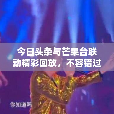 今日頭條與芒果臺聯(lián)動精彩回放，不容錯過的新聞與娛樂盛宴