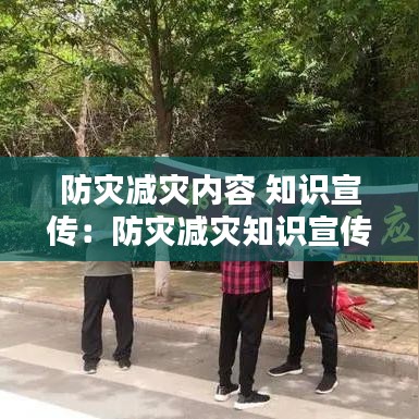 防災減災內容 知識宣傳：防災減災知識宣傳內容總結 