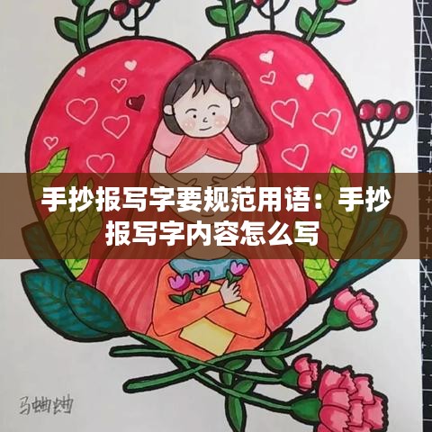 手抄報寫字要規(guī)范用語：手抄報寫字內(nèi)容怎么寫 