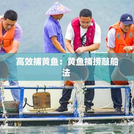 高效捕黃魚：黃魚捕撈敲船法 