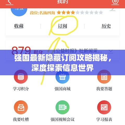 強國最新隱藏訂閱攻略揭秘，深度探索信息世界