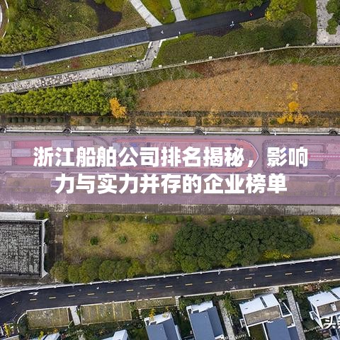 浙江船舶公司排名揭秘，影響力與實力并存的企業(yè)榜單
