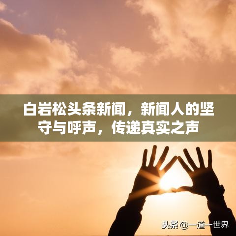 白巖松頭條新聞，新聞人的堅(jiān)守與呼聲，傳遞真實(shí)之聲