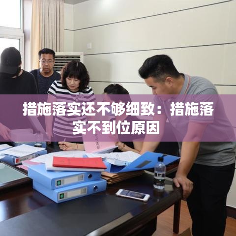 措施落實還不夠細致：措施落實不到位原因 