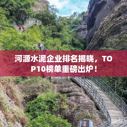 河源水泥企業(yè)排名揭曉，TOP10榜單重磅出爐！