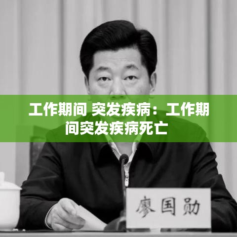 工作期間 突發(fā)疾?。汗ぷ髌陂g突發(fā)疾病死亡 