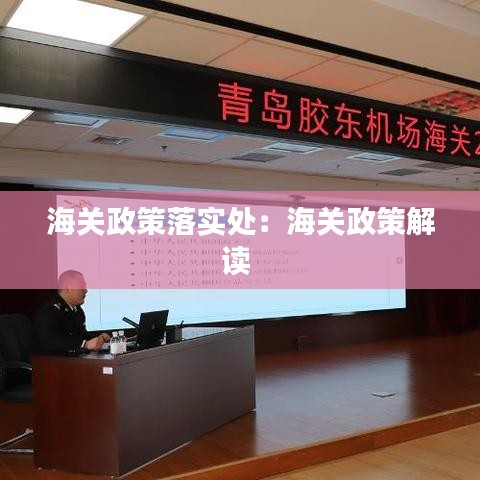 海關(guān)政策落實處：海關(guān)政策解讀 