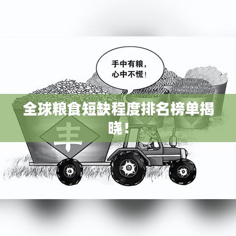 全球糧食短缺程度排名榜單揭曉！