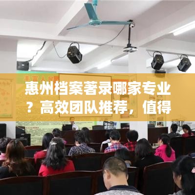 惠州檔案著錄哪家專(zhuān)業(yè)？高效團(tuán)隊(duì)推薦，值得信賴(lài)！