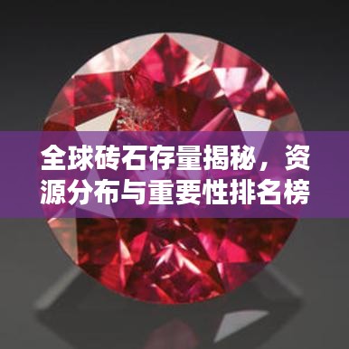 全球磚石存量揭秘，資源分布與重要性排名榜單！