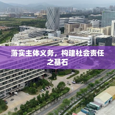 落實(shí)主體義務(wù)，構(gòu)建社會(huì)責(zé)任之基石