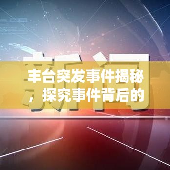 豐臺(tái)突發(fā)事件揭秘，探究事件背后的真相