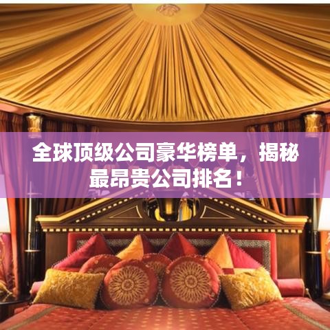 全球頂級公司豪華榜單，揭秘最昂貴公司排名！