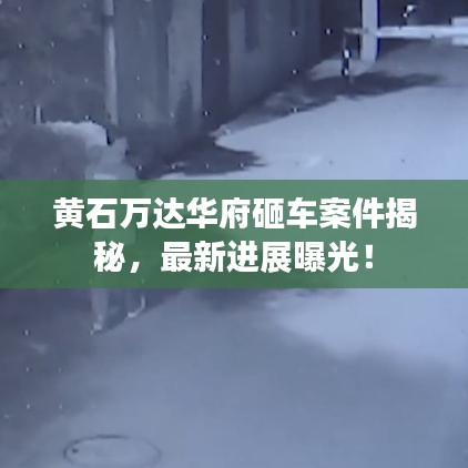 黃石萬達(dá)華府砸車案件揭秘，最新進(jìn)展曝光！