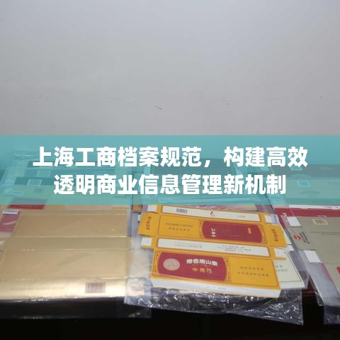 上海工商檔案規(guī)范，構(gòu)建高效透明商業(yè)信息管理新機制