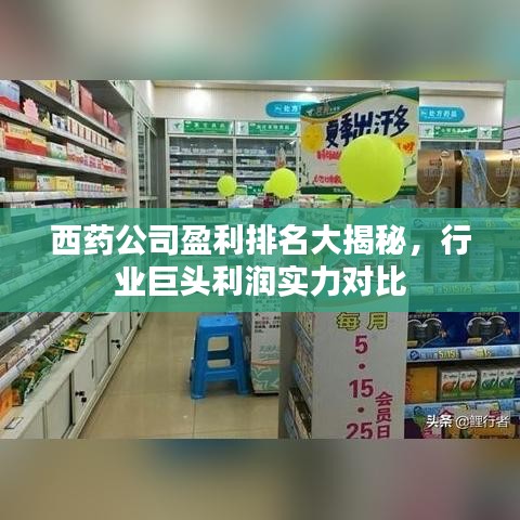 西藥公司盈利排名大揭秘，行業(yè)巨頭利潤(rùn)實(shí)力對(duì)比