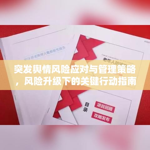 突發(fā)輿情風(fēng)險(xiǎn)應(yīng)對與管理策略，風(fēng)險(xiǎn)升級(jí)下的關(guān)鍵行動(dòng)指南