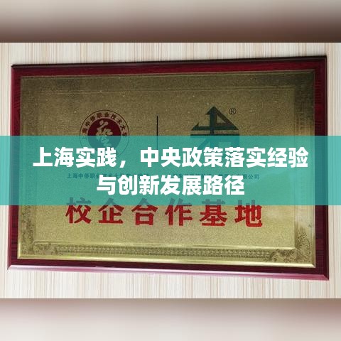 上海實(shí)踐，中央政策落實(shí)經(jīng)驗(yàn)與創(chuàng)新發(fā)展路徑