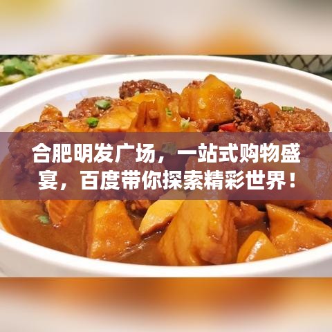 合肥明發(fā)廣場(chǎng)，一站式購(gòu)物盛宴，百度帶你探索精彩世界！